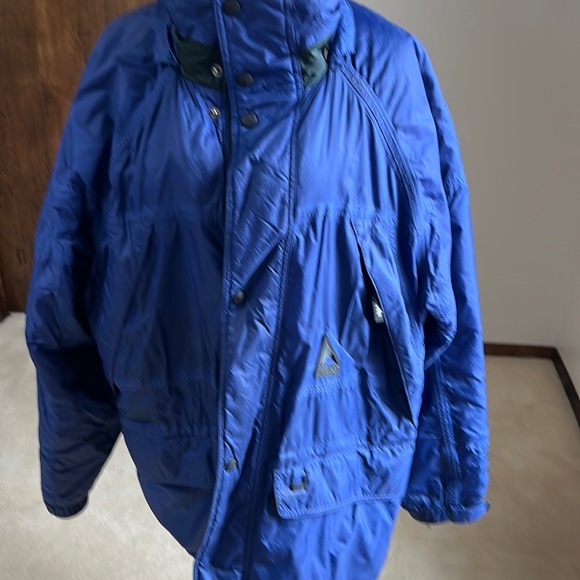 Blue Men’s winter puffer coat - Picture 1 of 6